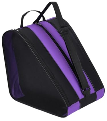 QUXVUIS Rollschuhtasche aus robustem Oxford Gewebe mit großem Stauraum für Rollschuhe und Zubehör – ideal für die ganze Familie.