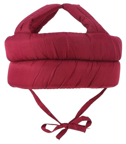Kichvoe Casco Blando para Adultos Casco Protector Anticaídas de Tejido y Sponge, Ajustable, Ligero, para Uso Diario y Activo, para Personas Mayores y Adultos