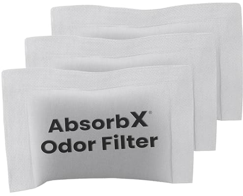 Poubelle à pédale iTouchless SoftStep en acier inoxydable avec système de contrôle des odeurs - 50 litres - Poubelle à pédale pour cuisine, bureau, maison One Size Trash Can Absorbx Filters