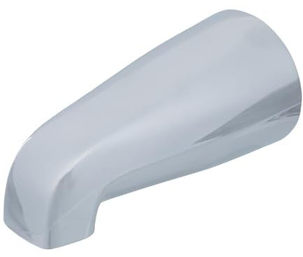 DANCO One-Size-Fits-All Universal Tub Spout, Chrome (88702A), Without Diverter, 1-Pack
