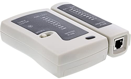 InLine 79998A Tester für RJ45 Kabel mit 9 LED