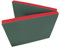 NiroSport Turnmatte Klappbar 200 x 70 x 8 cm MADE IN GERMANY klappmatte Weichbodenmatte Gymnastikmatte Fitnessmatte & Yogamatte/Spielmatte für Kinderzimmer/Gästebett