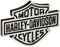 CHROMA Harley-Davidson Motorrad Emblem Sticker Decal Bar & Shield Crome Aufkleber Wasserfest für Motorrad-Helm Auto Laptop und viele mehr