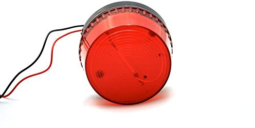 Mini Stroboskop Blitzer rot Strobo Lampe Licht Alarmblitzer Disco 100 Blitze/min