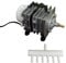 Finest-Filters Pond Air Pump Koi Fish Pond Hydroponic Piston Compressor Fish Tank Aquarium 20-90l/m (40 Litres/Min)
