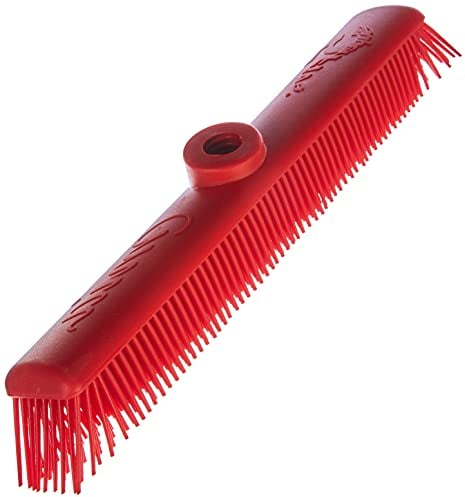SUPERFIVE, Scopa Mia, Scopa in Silicone, Interni ed Esterni, Setole Inclinate, Tira Acqua, Lavabile, 100% Silicone, Colore Casuale tra Blu, Rosso, Verde