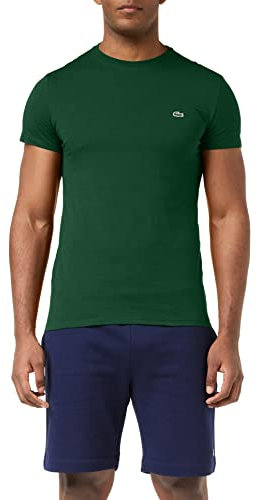 Lacoste Th6709, T-shirt Uomo, Green, M
