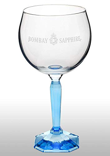 Verre ballon à gin avec inscription « Bombay Sapphire »