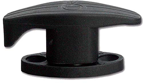 Verrou de porte rotatif pour caravane, camping-car, bateau, noir L