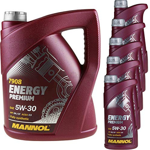 10 Liter Original MANNOL Energy Premium 5W-30 API SN/CF Motoröl Engine Oil Öl