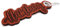 Samunshi® Leder Schlüsselanhänger mit Gravur Ruhrpott Geschenke Made in Germany Ruhrpott 11x5cm cognac braun/graviert