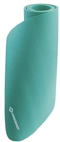 Schildkröt Fitnessmatte 10 mm, Mint, mit Tragegurt, 960065, 180 x 61cm