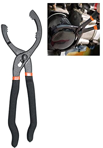 CNWOOAIVE Chiave Regolabile da 12'' per Filtro Olio, Pinza e Strumento di Rimozione