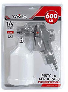 PISTOLA AEROGRAFO PER COMPRESSORE