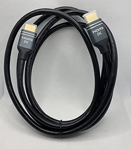 Nippon Labs 8K HDMI Cable 15ft. HDMI 2.1 Cable Real 8K, High Speed 48Gbps 8K(7680x4320)@60Hz, 4K@120Hz Dolby Vision, HDCP 2.2, 4:4:4 HDR, eARC Compatible with Apple TV, Samsung QLED TV - HDMI-8K-15