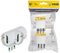 Vimar FP00315.B Adattatore multiplo SICURY 250 V sfalsato verticale 2 pezzi, spina 2P+T 16 A standard IT tipo S17, 3 prese 2P+T 16 A universali