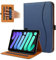 FANRTE iPad Mini 6th Generation Case 8.3 Inch 2021, Premium PU Leather Folio Stand Smart Protective Cover, Multi-Viewing Angles and Auto Wake & Sleep Function for iPad Mini 6th Gen (Dark Blue)