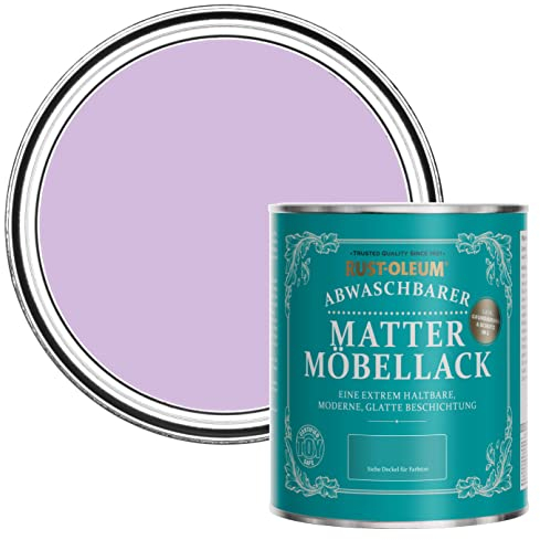 Rust-Oleum Purple Furniture Paint in Matt Finish - Violet Macaroon Matt 750 ml