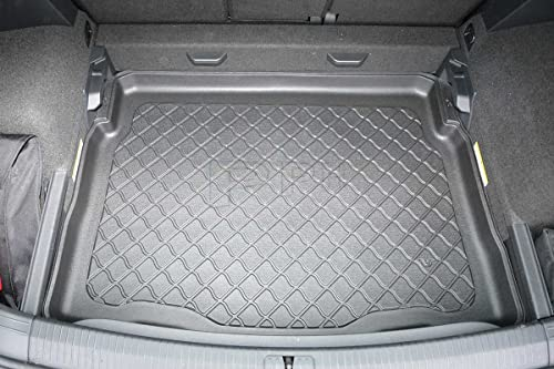 GUA PPH - Premium Kofferraumwanne Laderaumwanne Kofferraummatte für Tiguan II ab 2016- Unterer Boden
