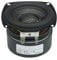 GatherTOOL 1 stück DIY 3. Zoll Subwoofer Lautsprecher 4Ohm 8Ohm Super Bass Lautsprecher 25W Toofer Niederfrequenz Glasfaser Gewebtes Becken Lautsprecher Auto Subwoofer (Color : 8Ohm-Circular)