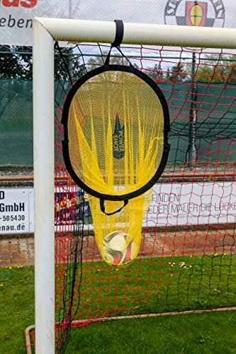 2in1 Fußballziel und -Tasche - Ideal für Fußballtrainings und die Genauigkeit der Schüsse