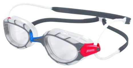 Zoggs Predator-Regular Fit Unisexe, Transparent/Gris/Transparent, Coupe Droite
