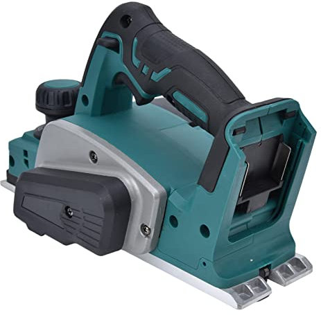 Pialla Elettrica, Rimozione Liscia dei Trucioli 15000 Giri/min Profondità di Piallatura Regolabile 800 W Pialle a Batteria Non Brucianti con Chiave per il Taglio del Legno