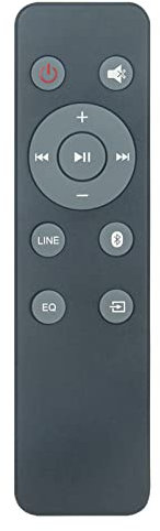 ALLIMITY Ersatz Fernbedienung passend für Panasonic Soundbar SC-HTB100 SC-HTB100EB-K SC-HTB100EBK SC-HTB100-EB-K
