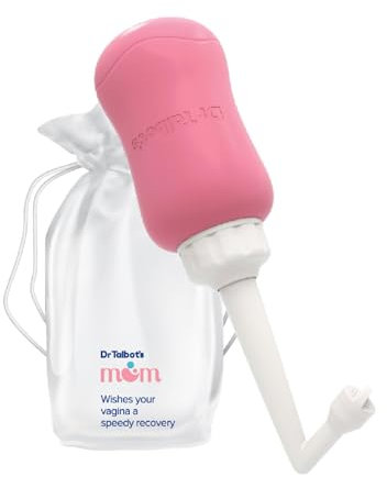 Nuby Dr. Talbot’s Mom Bidet Portable Soin Post-Partum | Silicone | Santé pré-accouchement | Inclut sac de rangement
