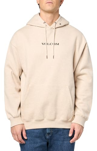 Volcom Herren Stone Pullover Fleece Sweatshirt, Dust Heather, X-Large