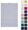 Rettika® Plissee mit Bohren, Breite: 80 cm, Höhe: 120 cm, Taubengrau, Fensterrollo Sonnenschutz, Plisseerollo innen, Rollo für Fenster mit Bohren