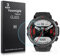 Yoomigle 3 Unidades Protector de Pantalla Compatible con IOWODO W50 1,39 Pulgadas Reloj Protector Cristal Vidrio Templado Protectora Compatible con Blackview W50 1,39 Smartwatch