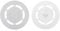 Frexusuent Mop Pad Plate Replacement Part for Ecovacs T20 Omni/ T20 PRO/ T20 MAX Robot Vacuum Cleaner, Mop Pad Board Holder Accessories Attachments
