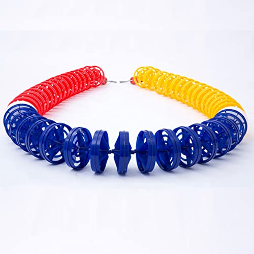 HDMOZUYT ividing Schwimmseil für den Außenbereich, UV-Schutz, Pool-Bahnteiler mit 2 Edelstahlhaken, Sicherheits-Schwimmbecken-Rennbahnleine, 11 cm Boje (Farbe: Nylonseil, Größe: L10 m/32,8 ft)