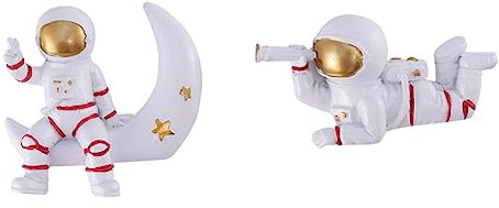 Homoyoyo 2St Astronaut Stereo-Schalter-Aufkleber küchendekoration wohnzimmerdeko abnehmbarer Wandaufkleber On-Off-Dekor-Aufkleber Laptop-Aufkleber Aufkleber für Laptops 3D-Harzaufkleber