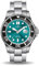 Lorenz Diver Automatic 26168DD Herrenuhr Edelstahl Automatik Taucher 100 Meter, silber / schwarz, Modern