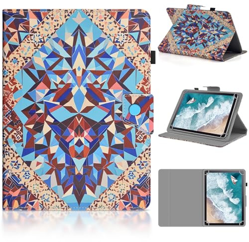 KATUMO Étui universel pour toutes les tablettes de 10 pouces, étui de protection pour tablette de 10,1 pouces, étui de support portable de voyage pour différentes tablettes Android/iOS/Windows de 9,6