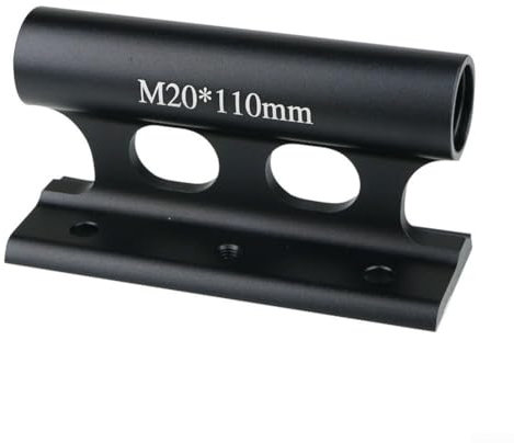Bike Fork Mount Bicycle Bracket, Aluminum Alloy for Car Roof Holder Boats Trucks RVs with Standard 110 Open 110*20mm Black