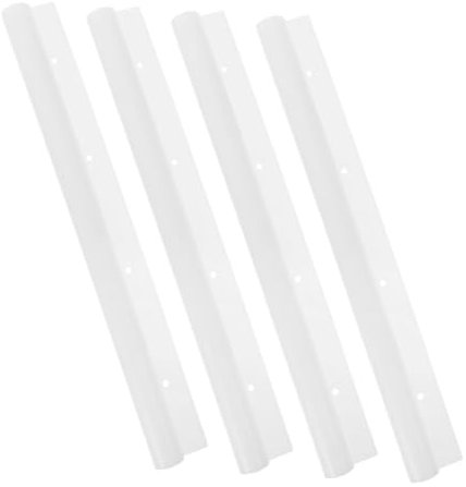 Toyvian 4Pcs Golf Flag Tube Set Portable Plastic Flag Pole for Practice for Outdoor Golfing