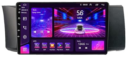 Für Toyota GT 86 /Subaru BRZ 2012-2016 Autoradio Android 11 9 Zoll Touchscreen Mit Carplay Android Auto Unterstützt DAB Mirror Link Bluetooth 5.0 RDS HiFi GPS Navigation DSP FM AM SWC Rückfahrkamera(4