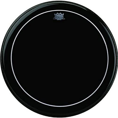 Remo Schlagzeugfell Pinstripe Ebony Bassdrum - 28 - ES-1628-PS