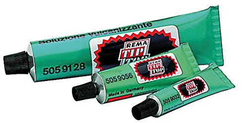 Rema Tip Top Vulkanisierflüssigkeit 10g, Grüne Reparaturflüssigkeit für Gummi. 1 Tube SVS-VULC 10g/ 14ml.