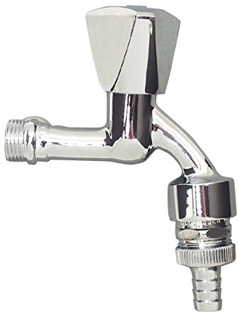 Cornat TEC301301 Maschinen-Auslaufventil, Sanitär-Model 1/2 Zoll, chrom