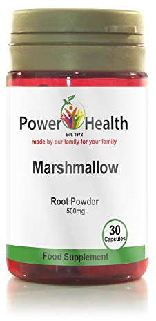 Power Health Marshmallow Root Powder 500mg - Pack of 30 Capsules