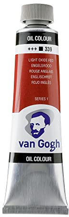 Van Gogh Oil Colour Paint, 40ml Tube, Light Oxide Red 339
