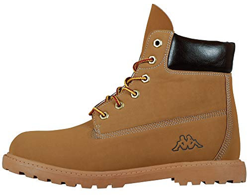 Kappa Kombo Mid, Stivaletti Unisex-Adulto, Marrone (Beige/Brown), 37 EU