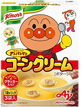 Knorr Cup Soup Anpanman Corn Cream Soup Potage 58.5g×6 Japan