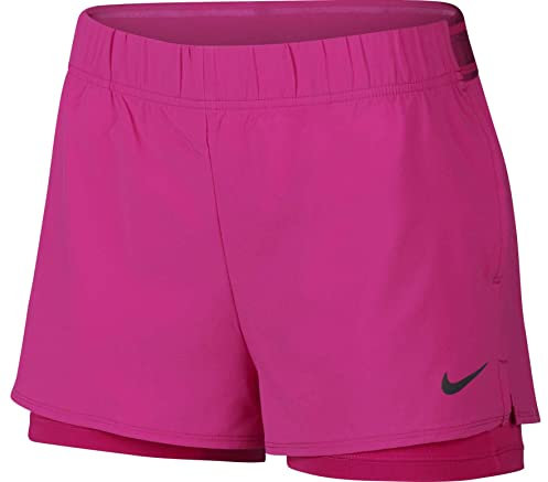 Nike W Nkct Flex, Pantaloncini Sportivi Donna, Active Fuchsia/Active Fuchsia, L