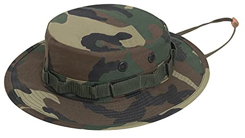 ROTHCO Boonie Hut Woodland Camo – (17,8 cm)