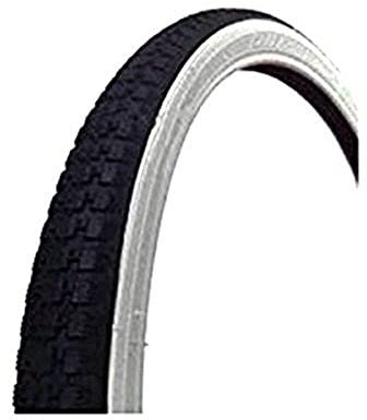 Raleigh - T1448 - 20 x 1 3/8 Inch Whitewall Low Rolling Resistance Sport, Trekking and Commuting Bicycle Tyre for Paved and Tarmac Surfaces
